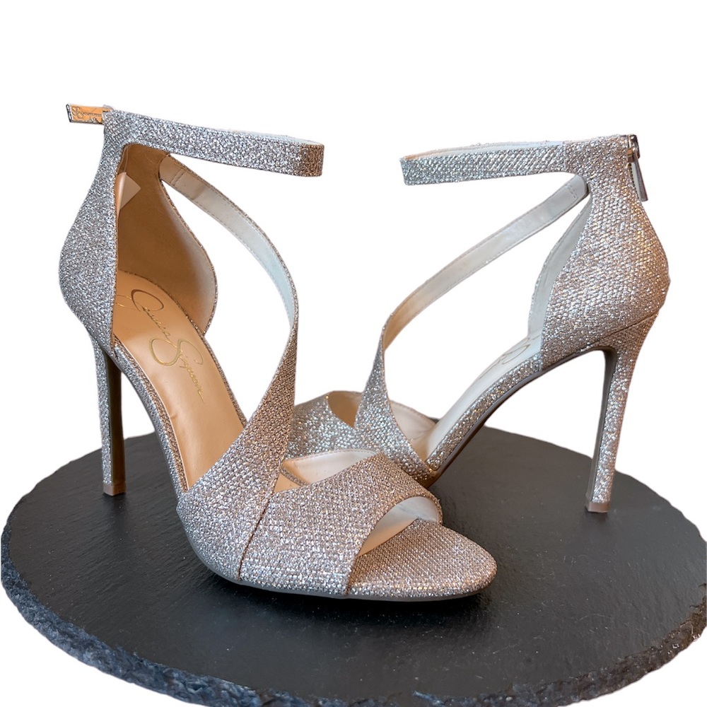 New Jessica Simpson Jesimae Women’s evening heels sandals size 8.5